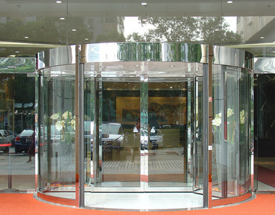 兩翼旋轉(zhuǎn)門 精致美觀，造型獨(dú)特，盡在金牛區(qū)登云門業(yè)